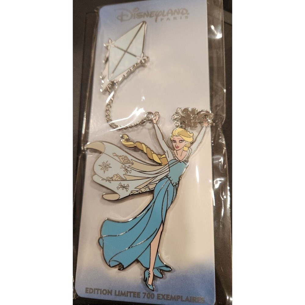 Disney Pin FROZEN ELSA QUEEN FLYING KITE Disneyland‎ Paris DLP LE 700 080141